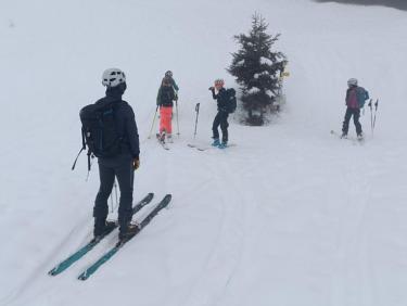 Ski de randonnée Côte 2000 avec MSN73