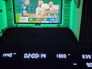 Tapis de marche et rugby 🏉