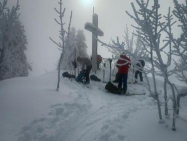 Montée à la Scia depuis St Pierre de Chartreuse,Les Essarts,Creux de la Neige,La croix et retour par les pistes